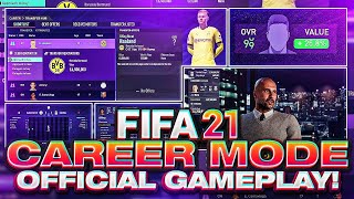 FIFA 21 Career Mode Official Gameplay [upl. by Eldnek]