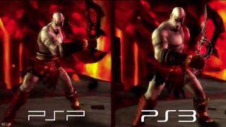 God of War Origins Collection  PSP versus PS3 [upl. by Vincenz]