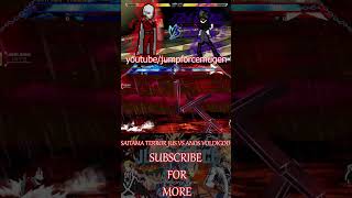 SAITAMA TERROR JUS VS ANOS VOLDIGOD dragonballzmugenapkforandroid dragonballsuper naruto [upl. by Eicak917]