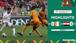 Côte dIvoire 🆚 Egypt Highlights  TotalEnergiesAFCON2021 Round Of 16 [upl. by Jamila910]