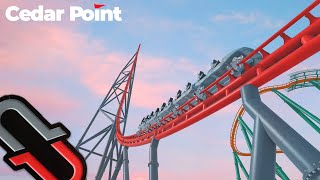 Concept POV MultiCam  Top Thrill Dragster UPDATE  Cedar Point  No Limits 2  Polaris [upl. by Tench377]