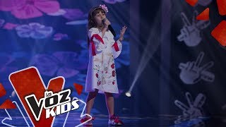 Majo canta La Maldita Primavera en los Rescates  La Voz Kids Colombia 2019 [upl. by Nawak]