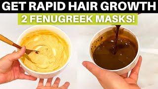 2 Ways to Use Fenugreek for Rapid Hair Growth [upl. by Aihsiyt]