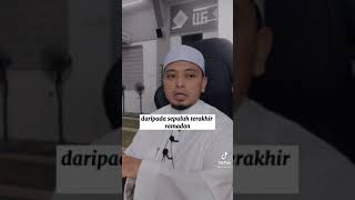 10 Hari Awal Bulan Zulhijjah  Ustaz Wadi Anuar [upl. by Attalie]