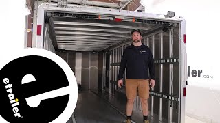 etrailer  Comprehensive Review Conventional Ramp Door Spring for 8 Wide Enclosed Trailer [upl. by Xam]