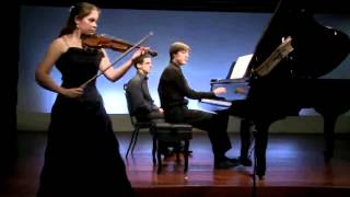 CONCERTOS FINEP Philippa Jarvis violino e Marcelo Thys piano 12 06 12 [upl. by Neumeyer]