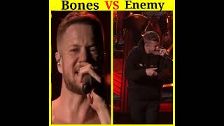 Imagine Dragons Bones versus Enemy  The Boys song shorts liveperformance [upl. by Alracal]