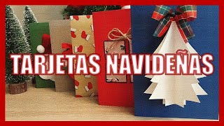 🎅 TARJETAS NAVIDEÑAS PARA HACER CON LOS NIÑOS REGALOS PARA NAVIDAD🎄 [upl. by Ecnerual]