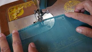 Pico Stitching With Simple Sewing Machine  सिलाई मशीन से पीको करना [upl. by Ardna]