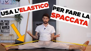 Arriva a fare la SPACCATA grazie alla loop band elastico [upl. by Bonnice]