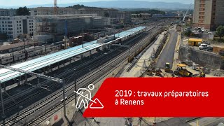 2019  travaux préparatoires à Renens [upl. by Elgna]