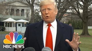 President Trump Pledges To ‘Rebuild’ FBI Calls Russia Investigation A ‘Democrat Hoax’  NBC News [upl. by Nennerb177]