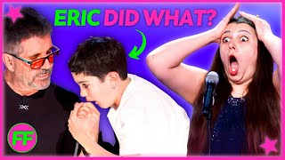 Simon Cowells Son Eric SHOCKS BGT With His Own Awful Talent [upl. by Maillliw]