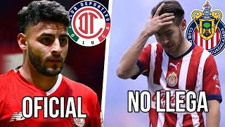 🚨ÚLTIMAS NOTICIAS CHIVAS  Canelo No será refuerzo de chivas  Vega a Toluca [upl. by Gainor460]