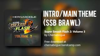 SSF2  IntroMain Theme SSB Brawl [upl. by Sheba]