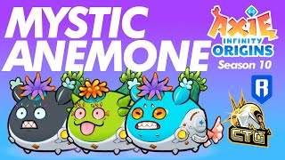 MYSTIC ANEMONE  SEASON 10  RARE ERA  ORIGINS LB  AXIE INFINITY [upl. by Lodhia]