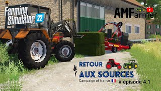 FS 22  On enrubanne   Campaign of France  Retour aux sources EP 41  farming simulator 22 [upl. by Khanna250]