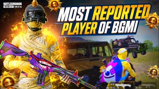 MOST REPORTED PLAYER OF BGMI💀🔥 BACK 2 BACK CLUTHES🇮🇳🫶 [upl. by Kalvin179]