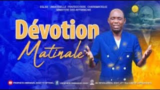 DEVOTION MATINALE EN CHRIST DE MARDI 03 09  2024 [upl. by Veron]