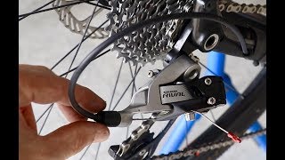 How to Adjust a Rear Derailleur [upl. by Katerina]