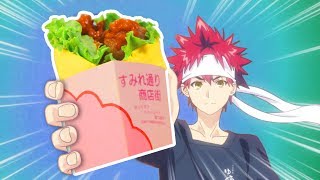 HOW TO MAKE Karaage Wrap from Food Wars  Shokugeki no Soma  Feast of Fiction [upl. by Photina]