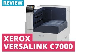 Printerland Review Xerox VersaLink C7000 A3 Colour LED Laser Printer [upl. by Adyam]