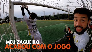 JOGANDO NA VARZEA EU ESTAVA FECHANDO O GOL E POR UMA INFELICIDADE MEU ZAGUEIRO FEZ UM GOL CONTRA [upl. by Beverlee22]