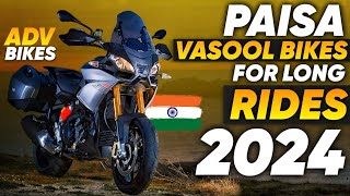 Best Bikes for Long Ride India 2024🏍️Most Comfortable🤩Best Adventure Bikes🔥Best Bike Under 3 Lakhs🔥 [upl. by Enived]