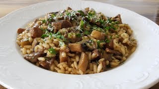 How to Make Mushroom Risotto  Best Mushroom Risotto Recipe [upl. by Alfi679]