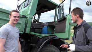 Unimog 417 Agrar  Vorstellung und Fahren U417 Agrar [upl. by Mouldon]