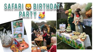 Safari theme birthday party preparation  IkramAbdul [upl. by Garretson]