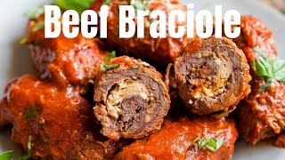 Italian Beef Braciole Braciole al Sugo Pugliesi [upl. by Iek619]