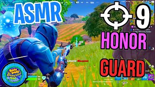 ASMR Gaming 😴 Fortnite Honor Guard Tryhard Relaxing Gum Chewing 🎮🎧 Controller Sounds  Whispering 💤 [upl. by Ruamaj]