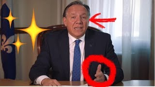 Janalyse le langage non verbal de Francois Legault  Projet de loi sur la laïcité de lÉtat [upl. by Ocer]