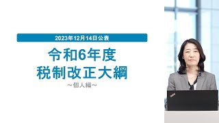 速報解説 2024年度（令和6年度）税制改正大綱【個人編：定額減税・子育て支援・住宅資金贈与】 [upl. by Aicirtak]