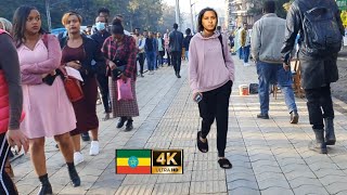 ከ4ኪሎ ፒያሳ  🇪🇹 Addis Ababa walking Tour 2024  Ethiopia [upl. by Acnaiv156]