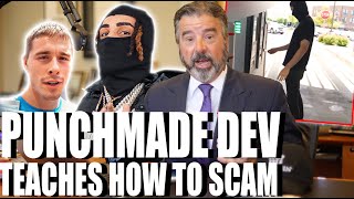 Criminal Lawyer Reacts to Investigating the Internets Most Famous Scammer with PunchMade Dev [upl. by Ellekim]