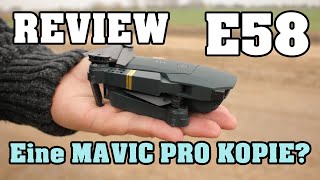 REVIEW DroneX Pro Drohne E58 im TEST  deutsch [upl. by Niwred]