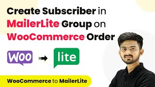 How to Create Subscriber in MailerLite Group on WooCommerce Order [upl. by Petes]