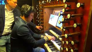 Orgel improvisaties vanuit de Grote Kerk van Dordrecht tijdens het Bevrijdingsconcert 5 mei 2022 [upl. by Leinod222]