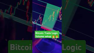 Bitcoin Trade Logic Big Profit Volume setup 🔥stockmarket scalpingsetup trading shortsfeed [upl. by Tristas68]