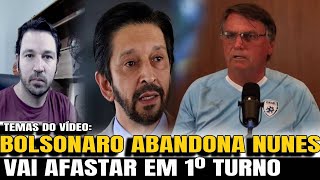 3 DESESPEROU BOLSONARO ABANDONA PRIMEIRO TURNO DE RICARDO NUNES VAI APOSTAR EM RAMAGEM [upl. by Naoma356]