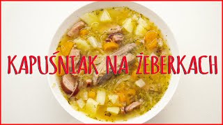 👉Kapuśniak z kiszonej kapusty na żeberkach👈🍽 [upl. by Swan]