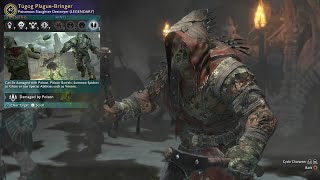 How to get The Blights hood  Shadow of war PS4＆PS5 [upl. by Gertruda]