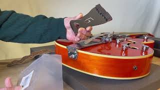 Installing a Tailpiece on a Gretsch 5420T Electromatic Hollow Body Guitar [upl. by Layne819]