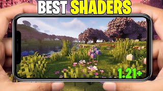 Shaders for mcpe 121  Shaders for minecraft DONT MISS [upl. by Leacock]