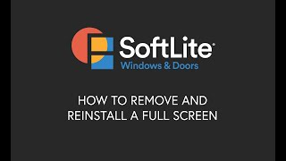 How to RemoveReplace a Full Screen on DoubleHung Windows [upl. by Cadal]