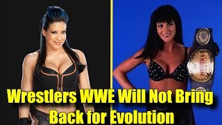 10 Wrestlers WWE WILL NOT BRING BACK for WWE Evolution  Melina Stacy Carter amp More [upl. by Eussoj]