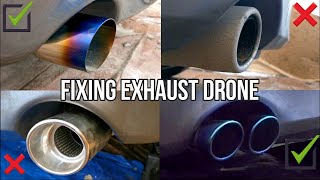 FIX EXHAUST DRONE WITH THIS CHEAP EASY MOD [upl. by Annawal712]