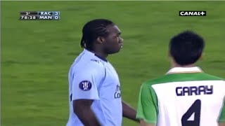 Así Jugaba Felipe Caicedo con 20 años en el Manchester City  Felipao vs Racing de Santander  2008 [upl. by Delfine711]